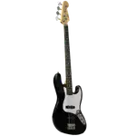 BAJO ELECTRICO 4 CUERDAS TIPO JAZZ BASS COLOR NEGRO, INCLUYE BOLSO, CUERDAS DE REPUESTO, CABLE, CORREA, FINADOR Y SOPORTE - Miniatura 3