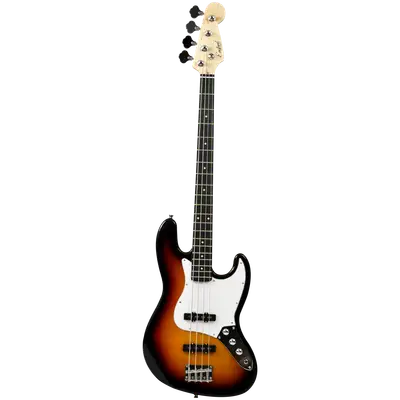 BAJO ELECTRICO 4 CUERDAS TIPO JAZZ BASS COLOR AMARILLO, INCLUYE BOLSO, CUERDAS DE REPUESTO, CABLE, CORREA, FINADOR Y SOPORTE