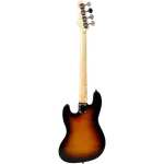 BAJO ELECTRICO 4 CUERDAS TIPO JAZZ BASS COLOR AMARILLO, INCLUYE BOLSO, CUERDAS DE REPUESTO, CABLE, CORREA, FINADOR Y SOPORTE - Miniatura 2