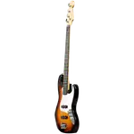 BAJO ELECTRICO 4 CUERDAS TIPO JAZZ BASS COLOR AMARILLO, INCLUYE BOLSO, CUERDAS DE REPUESTO, CABLE, CORREA, FINADOR Y SOPORTE - Miniatura 3