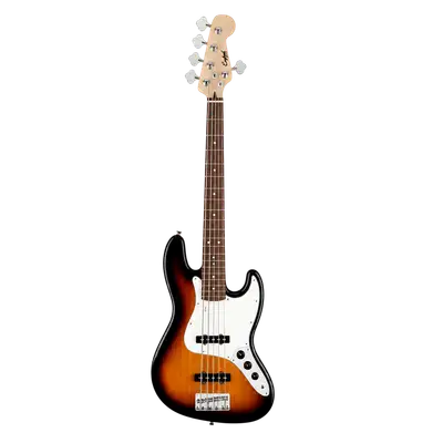 BAJO ELECTRICO 5 CUERDAS TIPO JAZZ BASS COLOR AMARILLO, INCLUYE BOLSO, CUERDAS DE REPUESTO, CABLE, CORREA, FINADOR Y SOPORTE