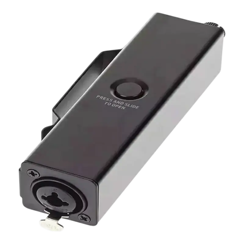 AMPLIFICADOR DE UN CANAL PARA MONITOREO IN-EAR, ENTRADA : CONECTOR XLP/TRS DE ¼" CON MECANISMO DEBLOQUEO, LED DE ENCENDIDO - Imagen 1
