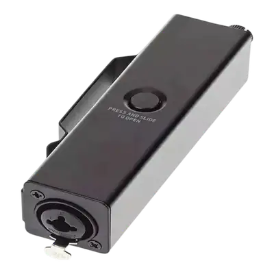 AMPLIFICADOR DE UN CANAL PARA MONITOREO IN-EAR, ENTRADA : CONECTOR XLP/TRS DE ¼" CON MECANISMO DEBLOQUEO, LED DE ENCENDIDO