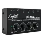 AMPLIFICADOR PARA AUDIFONO DE 4 CANALES, SALIDAS ESTEREOS, ENTRADA CONECTOR XLP/TRS DE ¼" CON MECANISMO DEBLOQUEO, LED DE ENCENDIDO - Miniatura 4