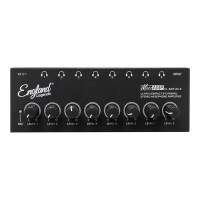 AMPLIFICADOR DE UN CANAL PARA MONITOREO IN-EAR, ENTRADA : CONECTOR XLP/TRS DE ¼" CON MECANISMO DEBLOQUEO, LED DE ENCENDIDO