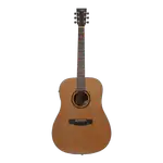 GUITARRA ELECTROACUSTICA 41" COLOR NATURAL, TAPA Y FONDO ABETO MACIZO, LATERALES  EBANO - Miniatura 2