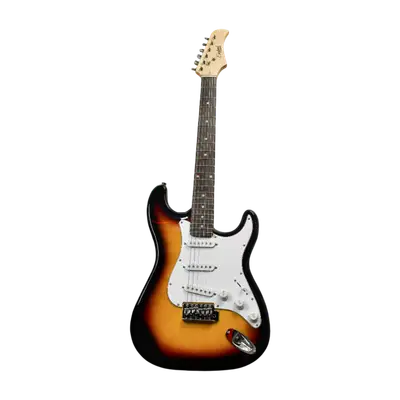 COMBO DE GUITARRA ELECTRICA TIPO TELECASTER COLOR AMARILLO, INCLUYE AMPLIFICADOR DE 10W, BOLSO, CUERDAS DE RESPUESTO,CABLE CON CONECTORES, CORREA, AFINADOR, SOPORTE
