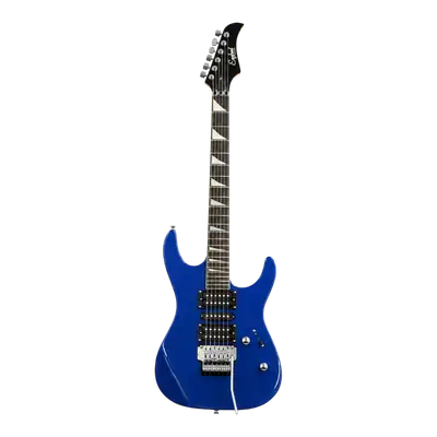 GUITARRA ELECTRICA TIPO IBAÑEZ GIO COLOR AZUL, MICROFONOS DOS HUMBUCKER Y UN SINGLE COIL