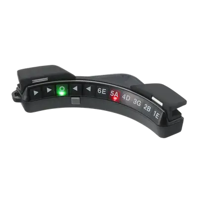 AFINADOR CROMATICO PARA GUITARRA ACUSTICA, LED DE ALTO BRILLO PARA MEJOR VISIBILIDAD