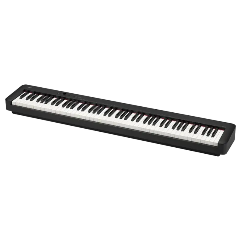 PIANO ELECT DE 88 T CON 3 NIV DE SENSIBILIDAD, COLOR NEGRO, 10 TONOS, USB A HOST, CONECCIÓN CON APP - Imagen 1