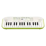 MINI TECL, 32 T, 100 TIMB, 50 RITM, 10 CANC, PANT LCD,  COLOR BLANCO / VERDE - Miniatura 2