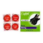 SET DE CUERDAS PARA BAJO ELECTRICO DE 4 CUERDAS, ACERO NIQUELADO, CALIBRE 0.45-0.55-0.80-1.00 - Miniatura 1