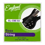 SET DE CUERDAS PARA BAJO ELECTRICO DE 4 CUERDAS, ACERO NIQUELADO, CALIBRE 0.45-0.55-0.80-1.00 - Miniatura 2