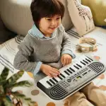 MINI TECL, 32 T, 100 TIMB, 50 RITM, 10 CANC, PANT LCD, COLOR NEGRO / BLANCO - Miniatura 8