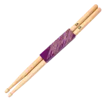 BAQUETA 5A PUNTA DE MADERA, COLOR NATURAL, 408X14MM - Miniatura 2