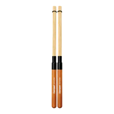 BAQUETA RODS, ESCOBILLA DE MADERA BAMBOO BRAZILEÑO, HOT-POP, LIGEROS, 415MM