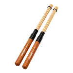 BAQUETA RODS, ESCOBILLA DE MADERA BAMBOO BRAZILEÑO, HOT-POP, LIGEROS, 415MM - Miniatura 2