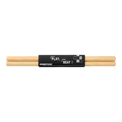 BAQUETA SIN PUNTA PARA TIMBAL, COLOR NATURAL, 14X408MM