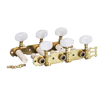 SET DE CLAVIJAS PARA GUITARRA CLASICA, DORADAS