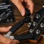 ENRROLLADOR Y CORTADOR DE CUERDAS, PLASTICO DE COLOR NEGRO - Miniatura 2