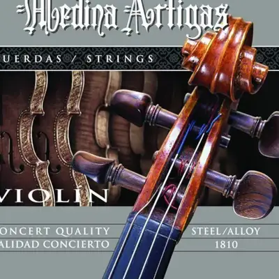 SET DE CUERDAS PARA VIOLIN 4/4, CERO ENTORCHADO LISO