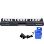 TECL 61 T, 122 TIMB, 61 RITM, POLIFONIA 32, USB A HOST, INCL ADAPT DE CORRIENTE, COLOR NEGRO - Miniatura 3