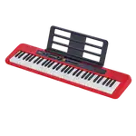 TECL 61 T , 400 TIMB, 77 RITM, POLIFONIA 32, CONEC APP, USB A HOST, PANT LCD, COLOR ROJO - Miniatura 1