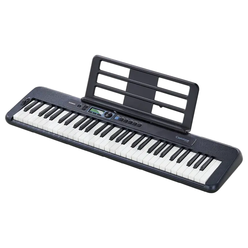 TECL 61 T, 400 TIMB, 77 RITM, POLIFONIA 48, CONEC APP, USB A HOST, PANT LCD, COLOR NEGRO - Imagen 1