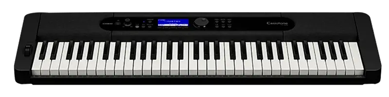 TECL 61 T, 400 TIMB, 77 RITM, CONEC APP, USB A HOST, PANT LCD, COLOR NEGRO - Imagen 1