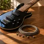 SET DE CUERDAS PARA BAJO ELECTRICO DE 5 CUERDAS, ACERO NIQUELADO 0,45-0,55-0,80-100-130 - Miniatura 2