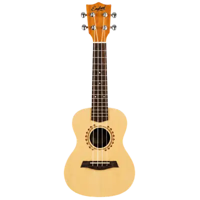UKELELE SOPRANO 13", COLOR NATURAL, MADERA DE SAPELE, INCLUYE BOLSO Y JUEGO DE CUERDAS AQUILAS DE RESPUESTO