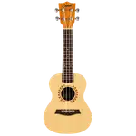 UKELELE SOPRANO 13", COLOR NATURAL, MADERA DE SAPELE, INCLUYE BOLSO Y JUEGO DE CUERDAS AQUILAS DE RESPUESTO - Miniatura 1