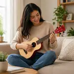 UKELELE SOPRANO 13", COLOR NATURAL - Miniatura 3