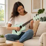 UKELELE SOPRANO 13", COLOR AZUL CIELO - Miniatura 3