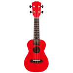 UKELELE SOPRANO 13", COLOR ROJO - Miniatura 1