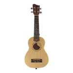 UKELELE SOPRANO 13", COLOR NATURAL, MADERA DE SAPELE, INCLUYE BOLSO Y JUEGO DE CUERDAS AQUILAS DE RESPUESTO - Miniatura 1