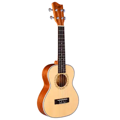 UKELELE TENOR 17", COLOR NATURAL, MADERA DE SAPELE, INCLUYE BOLSO Y JUEGO DE CUERDAS AQUILAS DE RESPUESTO