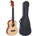 UKELELE TENOR 17", COLOR NATURAL, MADERA DE SAPELE, INCLUYE BOLSO Y JUEGO DE CUERDAS AQUILAS DE RESPUESTO - Miniatura 1