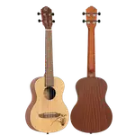 UKELELE TENOR  17", ACABADO SATINADO COLOR NATURAL, TAPA DE ABETO, FONDOS Y AROS DE SAPELI, DIAPASON Y PUENTE NOGAL - Miniatura 1