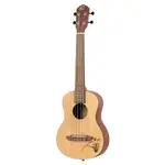 UKELELE TENOR  17", ACABADO SATINADO COLOR NATURAL, TAPA DE ABETO, FONDOS Y AROS DE SAPELI, DIAPASON Y PUENTE NOGAL - Miniatura 9