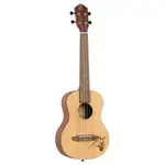 UKELELE TENOR  17", ACABADO SATINADO COLOR NATURAL, TAPA DE ABETO, FONDOS Y AROS DE SAPELI, DIAPASON Y PUENTE NOGAL - Miniatura 10