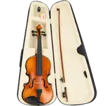 VIOLIN 3/4 COLOR NATURAL, INCLUYE ESTUCHE, ARCO Y PERRUBIA - Miniatura 2