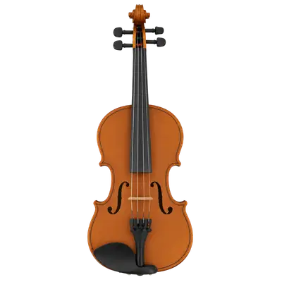 VIOLIN 4/4 COLOR NATURAL ACABADO MATE, INCLUYE ESTUCHE, ARCO Y PERRUBIA