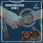 SHAKER PARA DEDOS, DE MADERA CASSIA, CEDRO ROJO Y PALO DE TIGRE, COLOR NATURAL - Miniatura 2