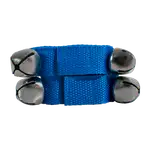CASCABEL PULSERA DE POLIPROPILENO AJUSTABLE CON VELCRO, INCLUYE 4 CASCABELES DE METAL - Miniatura 2