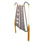 LYRA PARA BANDA DE GUERRA, INCLUYE CORREA, CARTUCHERA DE CUERO Y BAQUETAS - Miniatura 3