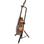 SOPORTE UNIVERSAL PARA GUITARRA, COLOR NEGRO Y NARANJA, YUGO AJUSTABLE DE ALTURA - Miniatura 5