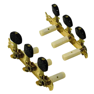 SET DE CLAVIJAS PARA GUITARRA CLASICA, NEGRA