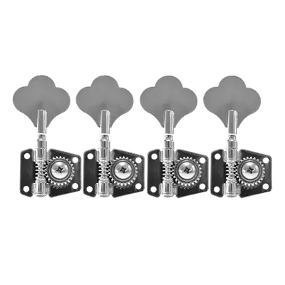 SET DE CLAVIJAS PARA BAJO ELECTRICO DE 4 CUERDAS, MODLEO PRESICION BASS, COLOR NIQUEL
