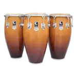 SET DE CONGAS 11 - 11.75" DE MADERA MAPLE SERIE ELITE PRO, COLOR AMARILLO, INCLUYE SOPORTE CROMADO - Miniatura 3